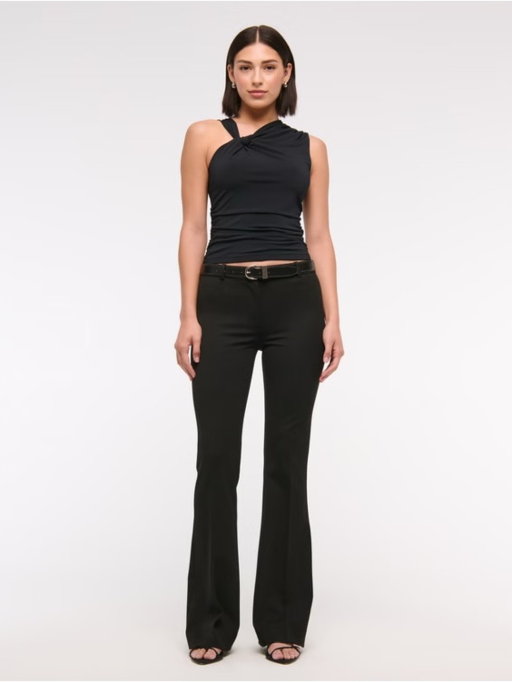 Abercrombie low rise slim stretch bootcut pants